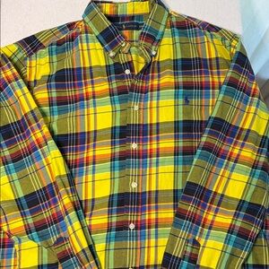 Polo by Ralph Lauren Men's Multicolor Plaid Shirt